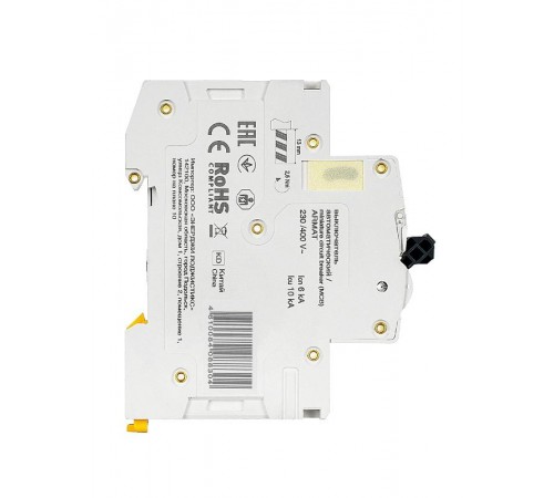 Выключатель автоматический трехполюсный M06N 3P C 63А 6кА ARMAT  AR-M06N-3-C063  IEK