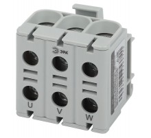 Клеммы силовые вводные КСВ  NO-224-143 тройная (KE61.03) 6-50 мм серая "L"  Б0065582  ЭРА