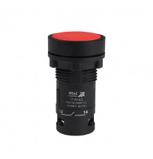 Кнопка с фиксацией OptiSignal Compact D22 C7-PH-411 красная 1НО+1НЗ XB7NH45  362081  КЭАЗ