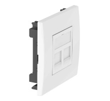 Адаптер для монтажа 2 модулей RJ45 типа "RM" (OBO) (DTE-RW G2RM1)  6119490  OBO Bettermann