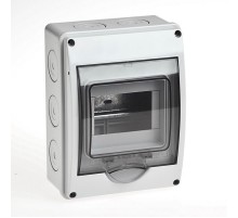 Щиток тусо о/п на 5 мод.с вертик.двер.200х150х98мм IP66 69005  Рувинил