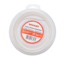 Трубка термоусаживаемая 10,0/5,0 мм белая, ролик 2,44 м  29-0051  REXANT