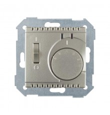 Термостат с датчиком в пол (зондом) с выключателем, S82,82N, шампань  82504-34  Simon