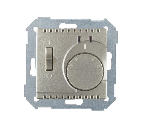 Термостат с датчиком в пол (зондом) с выключателем, S82,82N, шампань  82504-34  Simon