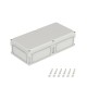 Корпус пластиковый RAM box IP67 600х300х160 мм (высота крышки 35) стенка с выбивными фланцами непрозрачная крышка  563310  DKC
