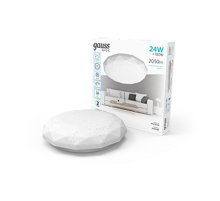 Светильник светодиодный бытовой Basic Space Diamond НПС 24W 2050lm 4000K 220-240V IP20 340*75 LED 1/20  995439224  Gauss