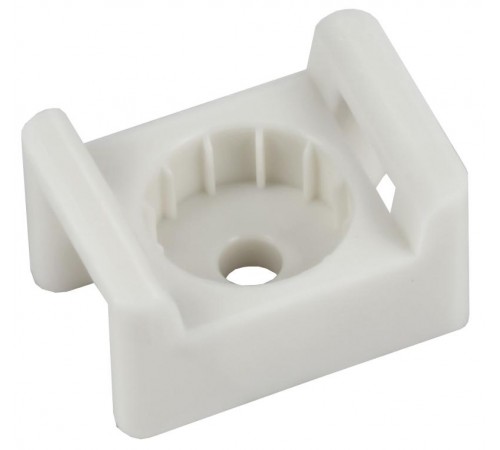 Площадка монтажная 16х23 белая под пистолет (100шт)  UHP20-16-23-100-K01  IEK