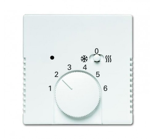 Накладка для механизма терморегулятора 1099 UHKEA, Future/Axcent/Carat/Династия, альп. белый  2CKA001710A4049  ABB