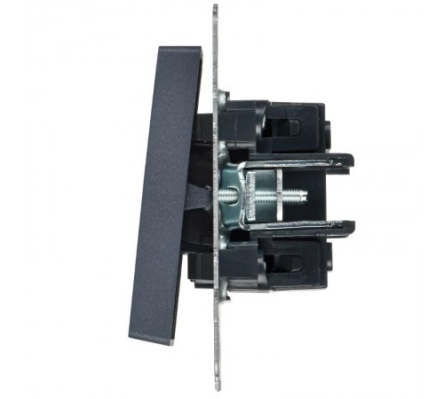 BRITE Выключ. 2-кл. с инд. отел. 10А ВС10-2-9-БрМ мар.  BR-V20-2-10-K35  IEK