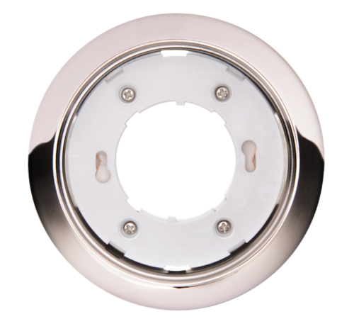 Светильник точечный встраиваемый под лампу ДВО PGX53 10639.7 15Вт GX53 IP20 никель глянцевый  1016805  Jazzway