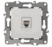 Розетка телефонная 12-3105-02 RJ11,  слоновая кость  Б0014712  ЭРА