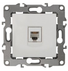 Розетка телефонная 12-3105-02 RJ11,  слоновая кость  Б0014712  ЭРА