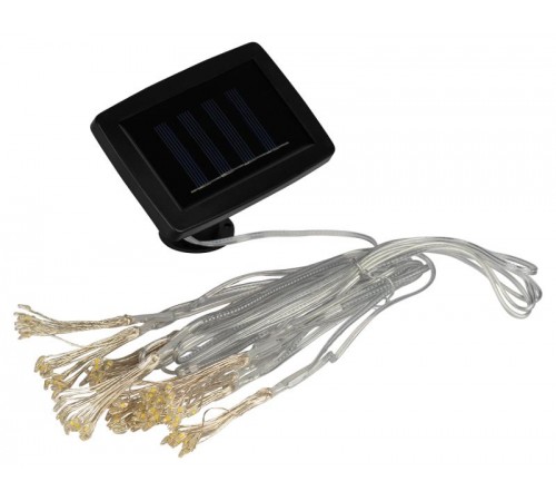 Садовая гирлянда Фейерверк ERASF22-45 на солнечной батарее, 150 LED, 3,8 м  Б0057663  ЭРА