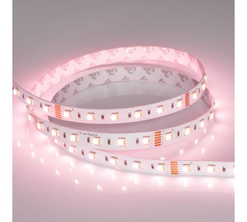 Лента светодиодная RT-B60-12mm 24V RGBW-MIX-5-in-1 (20 W/m, IP20, 5060, 5m) (arlight, Открытый)  026363(2)  Arlight