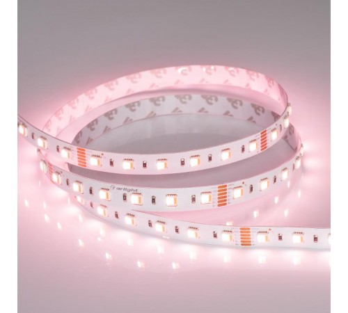 Лента светодиодная RT-B60-12mm 24V RGBW-MIX-5-in-1 (20 W/m, IP20, 5060, 5m) (arlight, Открытый)  026363(2)  Arlight