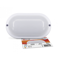 Светильник светодиодный пылевлагозащищенный для ЖКХ СПП-ОВАЛ 12Вт 230В 4000К 960Лм IP65  4690612034751  IN HOME