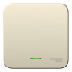 Blanca Молочный О/У Выключатель 1-клавишный с подсветкой, 10А, 250B  BLNVA101102  SE