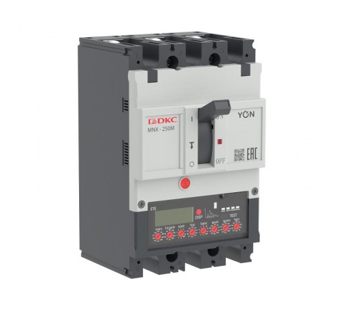 Авт. выкл. YON pro MNX250M 3P 100A 100kA при AC415V расц. ETE  MNX250M3PETE0100  DKC