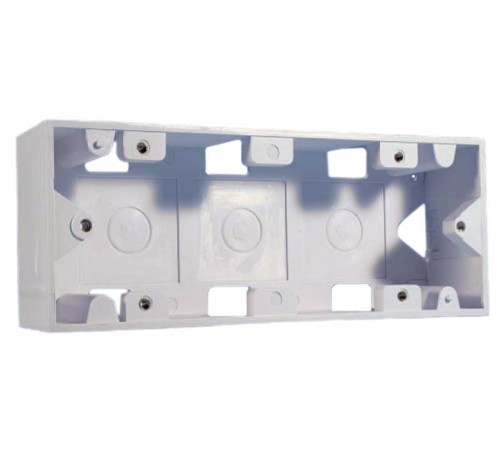 MB-3E-35 Коробка для настенного монтажа 80x204x45 мм, французский стандарт  243647  Hyperline