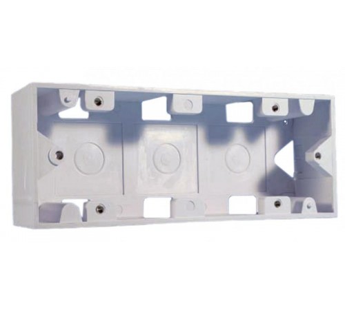 MB-3E-35 Коробка для настенного монтажа 80x204x45 мм, французский стандарт  243647  Hyperline