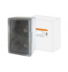 Бокс пластиковый ЩМП-0-7, прозрачная крышка ABS, IP65, -45 до +75 С, навесной, (600x400x200)  SQ0933-0207  TDM