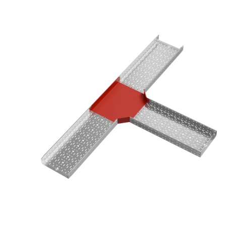 Т-отвод 100х400 мм "ПЛЮС" HD  TDplus100-400 HD   КМ-профиль