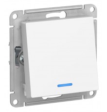 AtlasDesign Лотос Переключатель 1-кл с подсветкой, сх.6а, 10АХ, механизам  ATN001363  SE