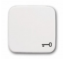 Клавиша для механизма 1-клавишного выкл./перекл./кнопки с символом "КЛЮЧ", серия Reflex SI, цвет альпийский белый  1731-0-0959   2CKA001731A0959  A