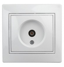 1-301-01 Intro Розетка TV одиночная, IP20, СУ, Plano, белый  Б0027617  Intro