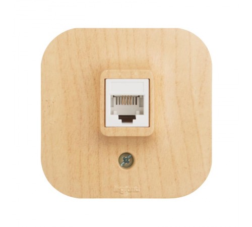 Quteo Сосна Розетка RJ11  782274  Legrand