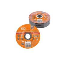 Круг шлифовальный, зачистной по металлу, 115х6х22,2 мм, тип 42, A24RBF, серия "Рубин",  SQ1071-0702  TDM