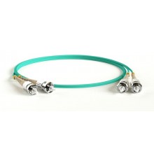 Патч-корд FC-D2-503-ST/PR-ST/PR-H-1M-LSZH-AQ волоконно-оптический (шнур) MM 50/125(OM3), ST-ST, 2.0 мм, duplex, LSZH, 1 м  247724  Hyperline