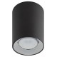 Светильник накладной подсветка OL1 GU10 BK/CH под лампу GU10, D80*100мм, черный/хром  Б0041502  ЭРА