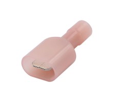 Наконечник плоский, полностью изолир. (вилка), 0,25-1,5мм.кв. 6,3х0,8мм.  2A22TP  DKC