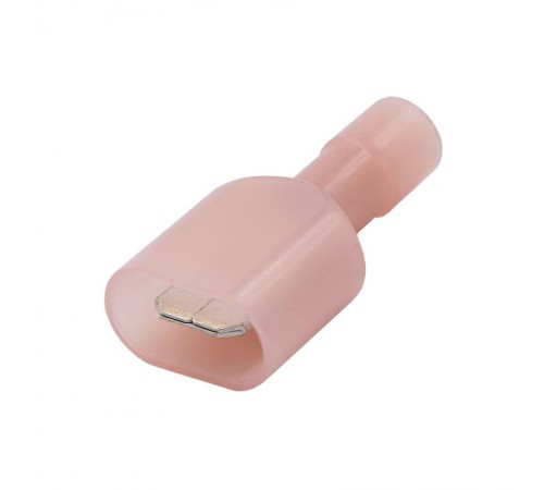 Наконечник плоский, полностью изолир. (вилка), 0,25-1,5мм.кв. 6,3х0,8мм.  2A22TP  DKC