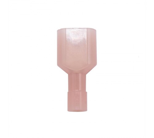 Наконечник плоский, полностью изолир. (вилка), 0,25-1,5мм.кв. 6,3х0,8мм.  2A22TP  DKC