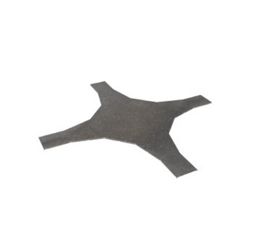 Крышка лестничного Х-разветвителя 100 мм R600  KLXD100-R600  КМ-профиль