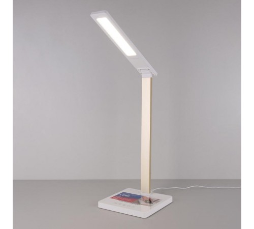 Светильник настольный Lori белый/золотой (TL90510) 10Вт Eurosvet  a039562  Elektrostandard