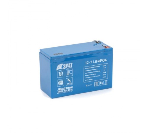 Skat i-Battery 12-7 LiFePo4 аккумуляторная батарея  645  Бастион