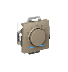 AtlasDesign Термостат электронный теплого пола с датчиком, 10A, механизм, Шампань  ATN000535  SE