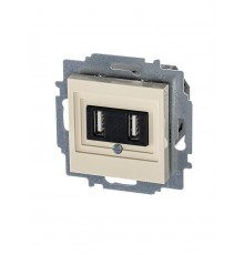 ABB Levit Слоновая кость USB зарядка 2-ая  5014H-A00040 17W  2CHH290040A6017  ABB