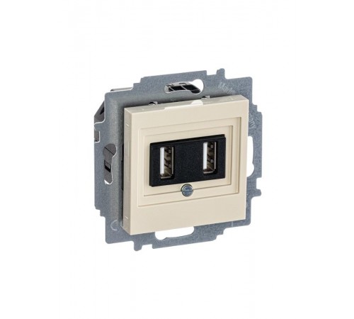 ABB Levit Слоновая кость USB зарядка 2-ая  5014H-A00040 17W  2CHH290040A6017  ABB