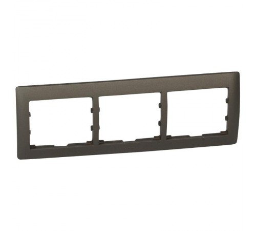 Galea Life Темная Бронза Рамка 3-я гориз  771203  Legrand