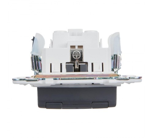 SKANDY Розетка з/к/ш кр. 16А IP44 SK-R11T титан  SK-R16-16-44-K48  IEK