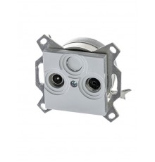 ABB Levit Серый Розетка TV-R оконечная  5011H-A03503 16W  2CHH083503A6016  ABB