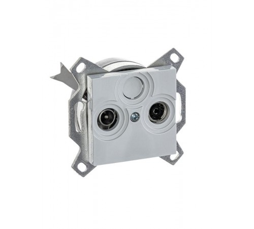 ABB Levit Серый Розетка TV-R оконечная  5011H-A03503 16W  2CHH083503A6016  ABB