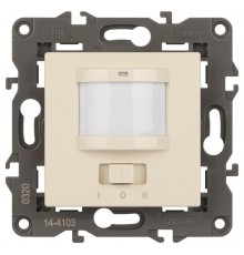 14-4103-02 Датчик движения 2-проводной, 180-240В, 200Вт, IP20, Эра Elegance, слоновая кость  Б0034353  ЭРА