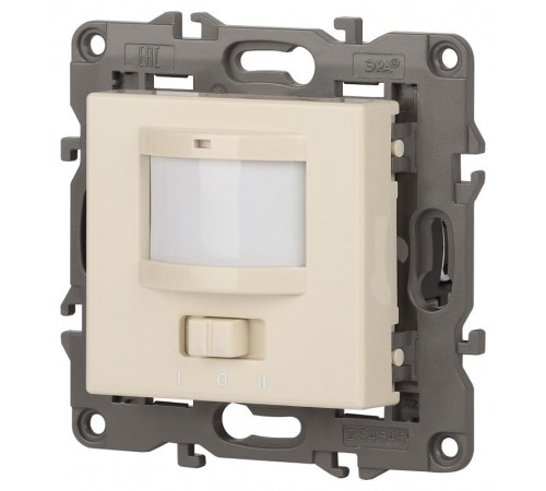 14-4103-02 Датчик движения 2-проводной, 180-240В, 200Вт, IP20, Эра Elegance, слоновая кость  Б0034353  ЭРА