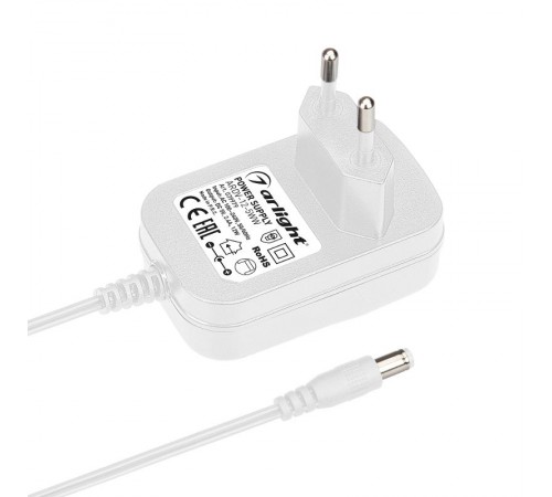 Блок питания ARDV-12-5WW (5V, 2.4A, 12W) (Arlight, Адаптер, 3 года)  039979  Arlight