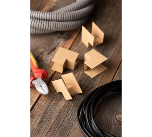 Угол внутренний (25х25) (4 шт) Plast EKF PROxima   под светлое деревоibl-25-25x4EKF